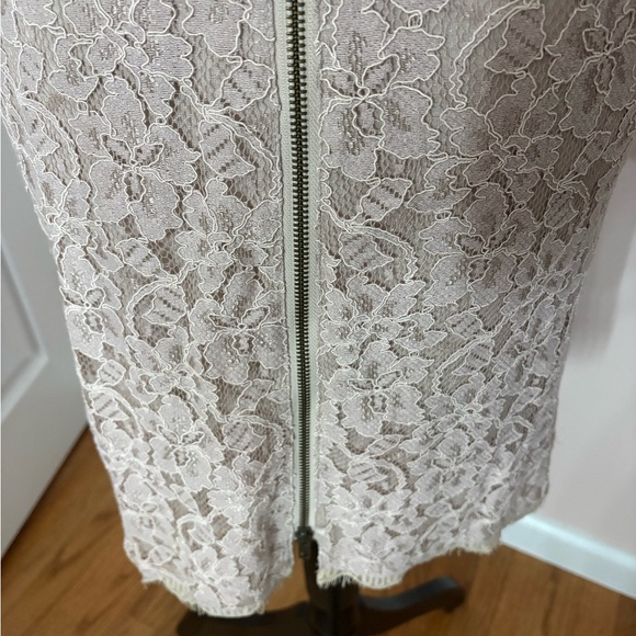 Diane Von Furstenberg Pale Pink Lace Dress - Picture 6 of 7